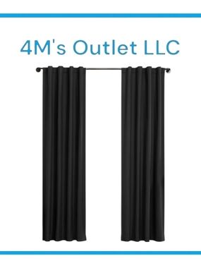 Wayfair Basics® Cambell Thermal 100% Blackout Back Tab/Rod Pocket Curtain Panel